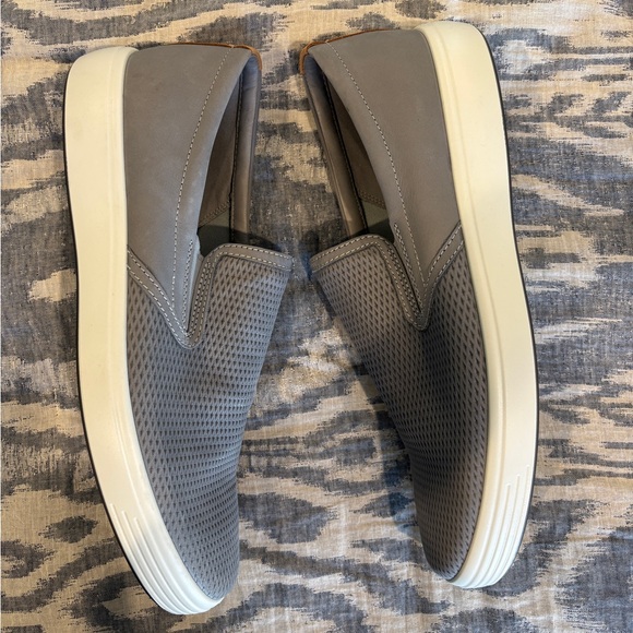 NWOT Grey Men’s Ecco Loafer in Size 14 - Picture 2 of 5
